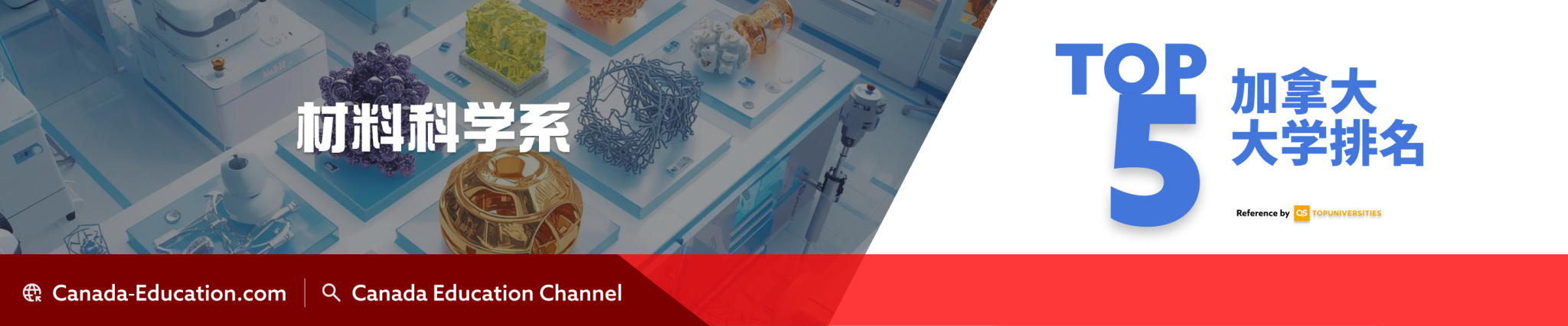 【加国留学】2025年QS世界大学排名 - 材料科学系